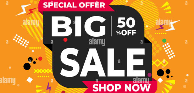 cropped sale banner template design big sale web ad banners illustration 2A5AH2N