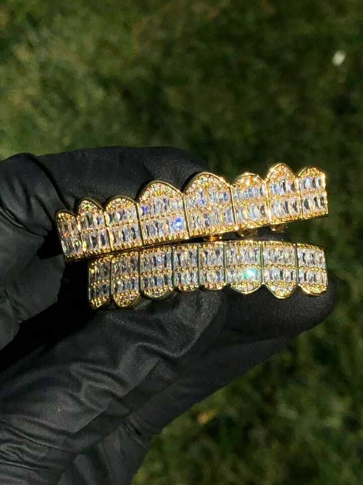 Gold Teeth 14k Baguette Joker