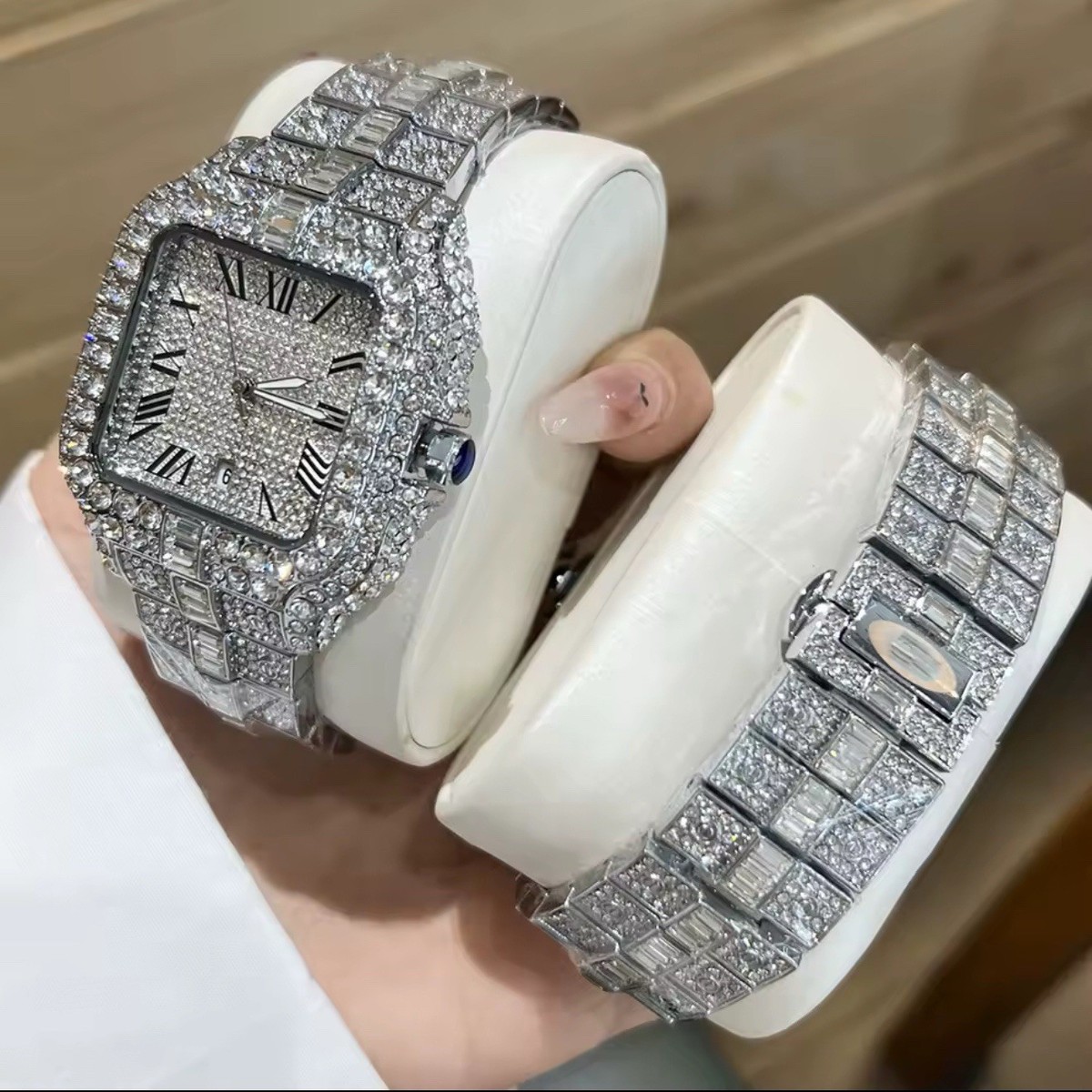 Luxury Watch VVS1 Diamond Bust Down